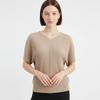 Plara Women S pleatS V Neck blouSe