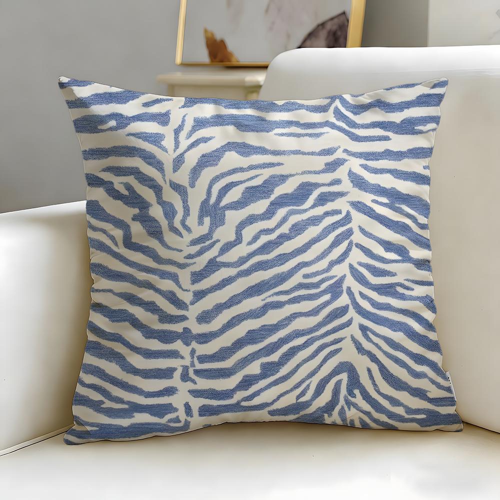 Regular Retro Texture Cushion Cover Soft EasyWash Pillow Case Versatile for Couch Bed Travel and Office