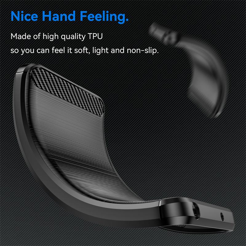 For Xiaomi 15 Pro Case Cover Xiaomi Mi 15 Pro Capas New Phone Bumper Back Shockproof Carbon Fiber Soft TPU For Fundas Mi 15 Pro