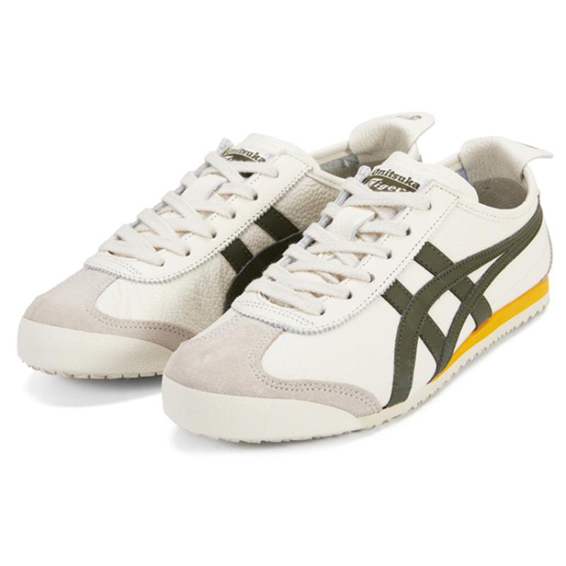 ONITSUKA TIGER Кроссовки Mexico 66 Белые Бежевые Зеленые 1183B771-105