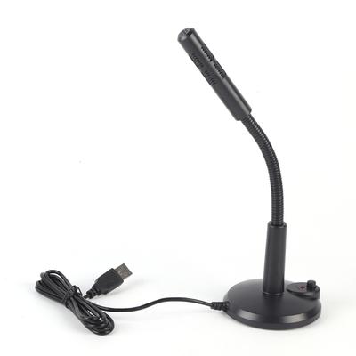 Всенаправленный USB-микрофон для настольного компьютера Plug & Play для записи, онлайн-чата