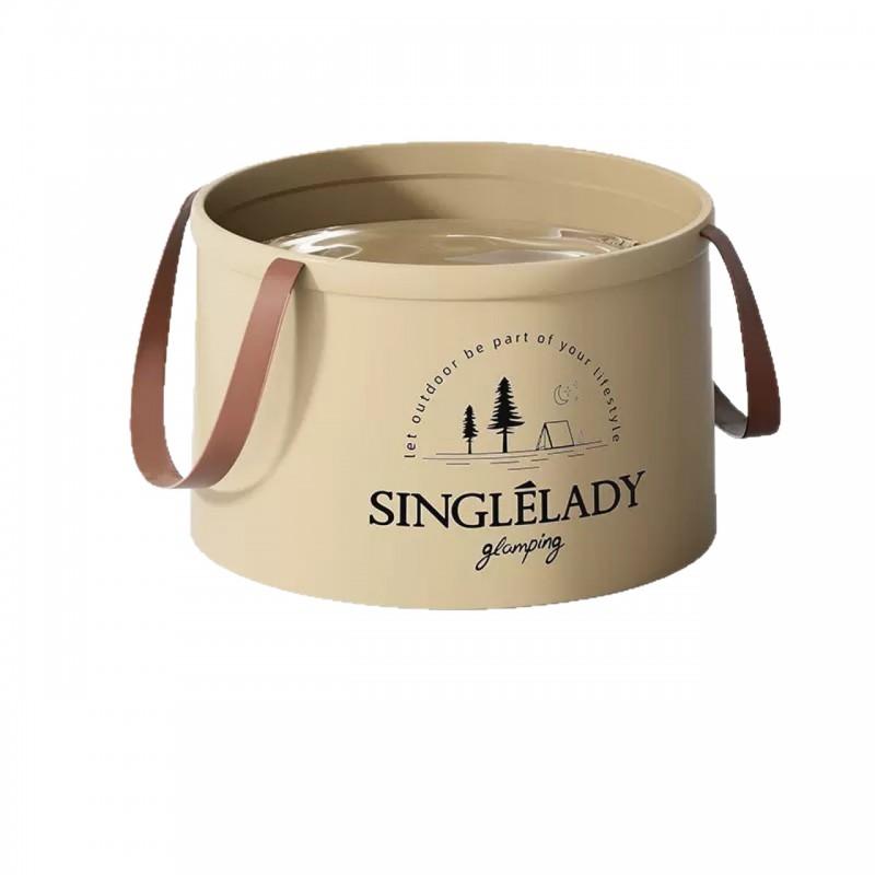 Portable Folding Water Basin Bucket Travel Camping Outdoor Washing Foot Soaking Collapsible PVC Tub