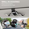 For Mazda Stainless Car Sun Visor Sunglasses Holder Anti-Scratch Eyeglass Clip Axela Speed 6 CX3 CX4 CX5 CX7 CX8 CX9 MS Demio FF3