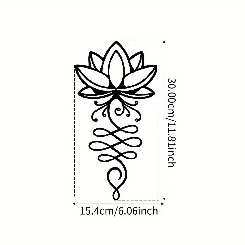 Металлическое настенное искусство, духовное буддийское символическое украшение, элегантное настенное украшение для новоселья и домашнего декора, уникальное металлическое настенное искусство