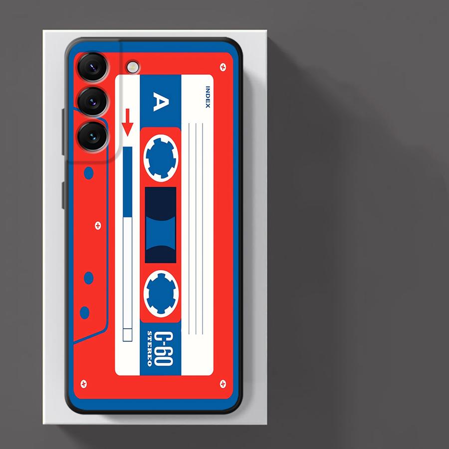 Чехол для телефона Funda для Xiaomi Redmi Note 11 9 10S 9S 13 Pro Plus 12 Pro 14 7 8 11s 12s 10 Винтажная Кассета
