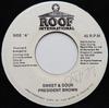 7-дюймовая пластинка PREZIDENT BROWN Sweet Sour NONE Roof Internatio Jamaica Reggae Ska Dub Б/у