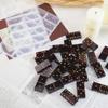 Domino Shape Resin Molds Dominoes PaiGow Epoxy Brick Silicone Tools DIY Supplies Jewelry Making(Molds Only)