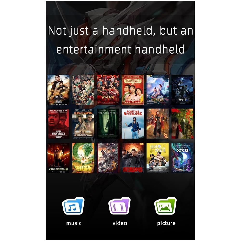 5.1 Inch High-definition Large Screen Mecha Version Doubles Combat Handheld GBA Arcade Handheld PSP Game Console