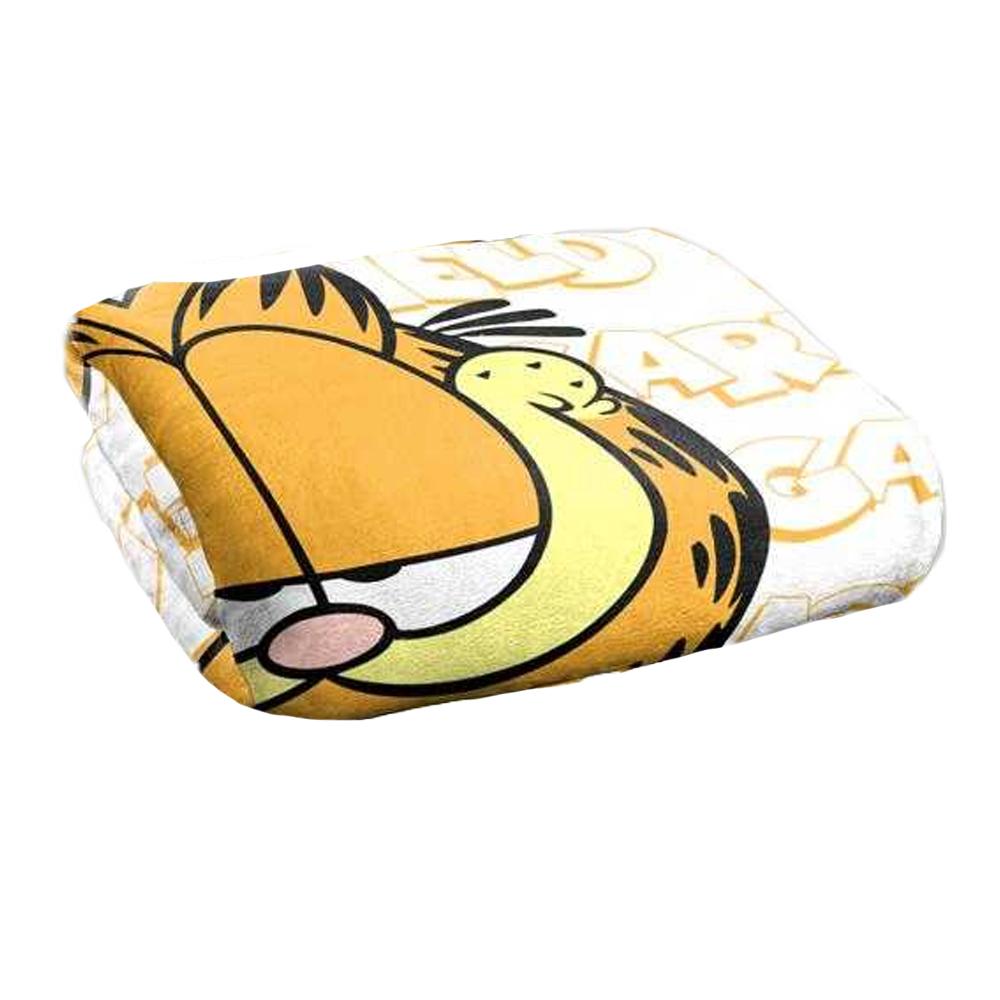 Garfield Silky Sketch Name Repeat Supersoft Blanket