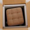 Soft Upholstered Seat Ottoman Compact Design Soft Pack Stool Shoe Changing Stool  Living Room