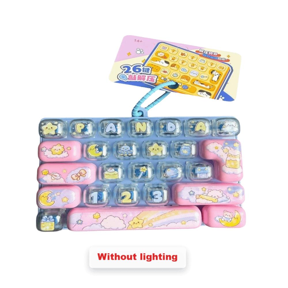 Creative Design Mini Keyboard Pendant Mini Keyboard Keyboard Keychain Kids Bag Pendant
