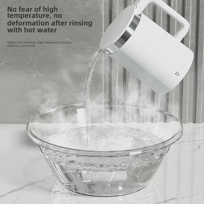Прозрачная утолщенная многофункциональная раковина: Раковина, мойка для овощей, туалетные принадлежности для студенческого общежития, ванна для ног