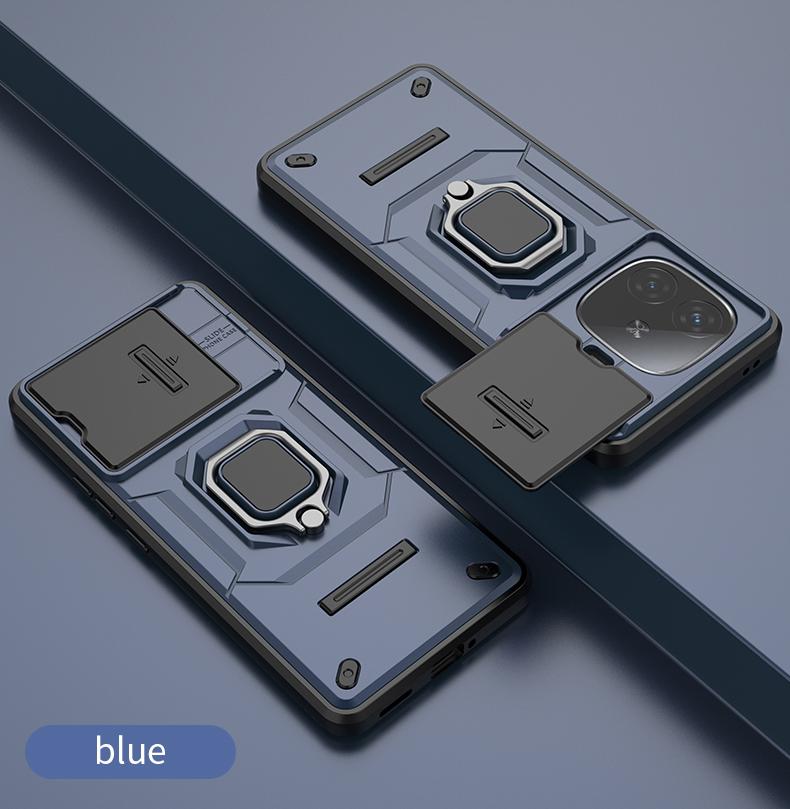 Чехол для объектива камеры Slide для VIVO IQOO Z9 Turbo, противоударный защитный держатель, задний чехол для Vivo V30 Pro S18 iQOO Z9X, чехол для телефона