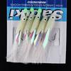 5 In 1 Luminous Sabiki Soft Fishing Lure Hook 1/0# 1# 2# 3# 4# Fishing String Hook During Dark Night