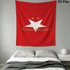 SK Prague Slavia Custom Name Wall Tapestry Aesthetic Wall Hanging Printed Fabric Blanket Decorative Tapestries for Bedroom Living Room Home Decor
