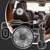 USB Car Cooling Fans For Backseat 3 Speeds Car Seat Headrest Fan For Kids Quiet Automotive Air Conditioning Cooler For Sedan