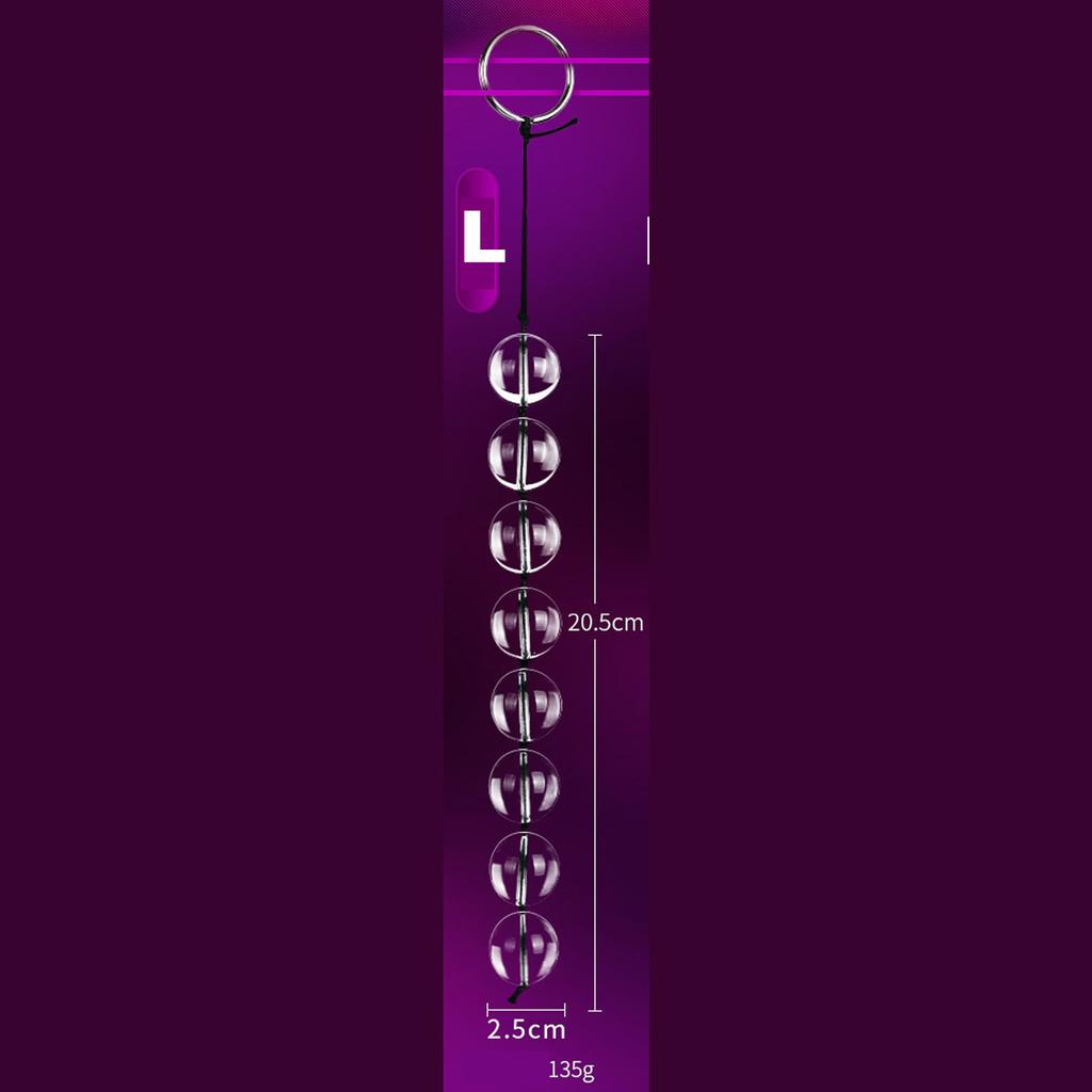 4 размера Стеклянные анальные шарики Вагинальные шарики Анальная пробка Анальная пробка Секс-игрушки Цепь из бисера Секс-игры Продукты Секс-игрушки Анальный шарик Вибратор