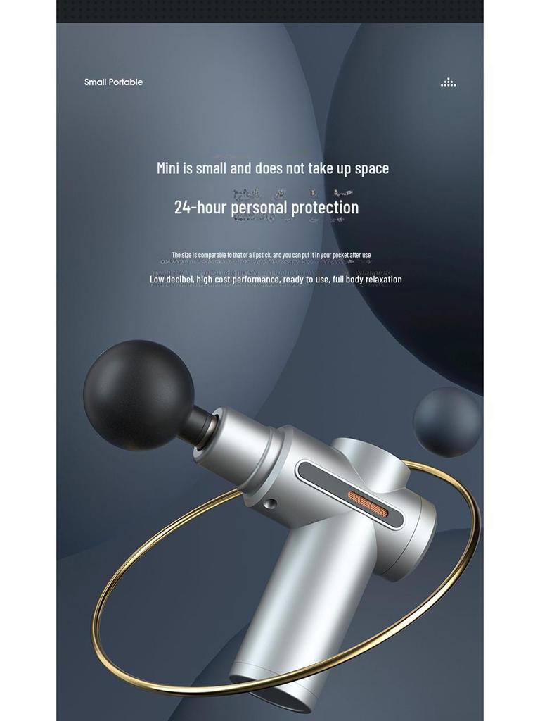 Women's Multifunctional Silicone Massage Gun for Muscle Relaxation