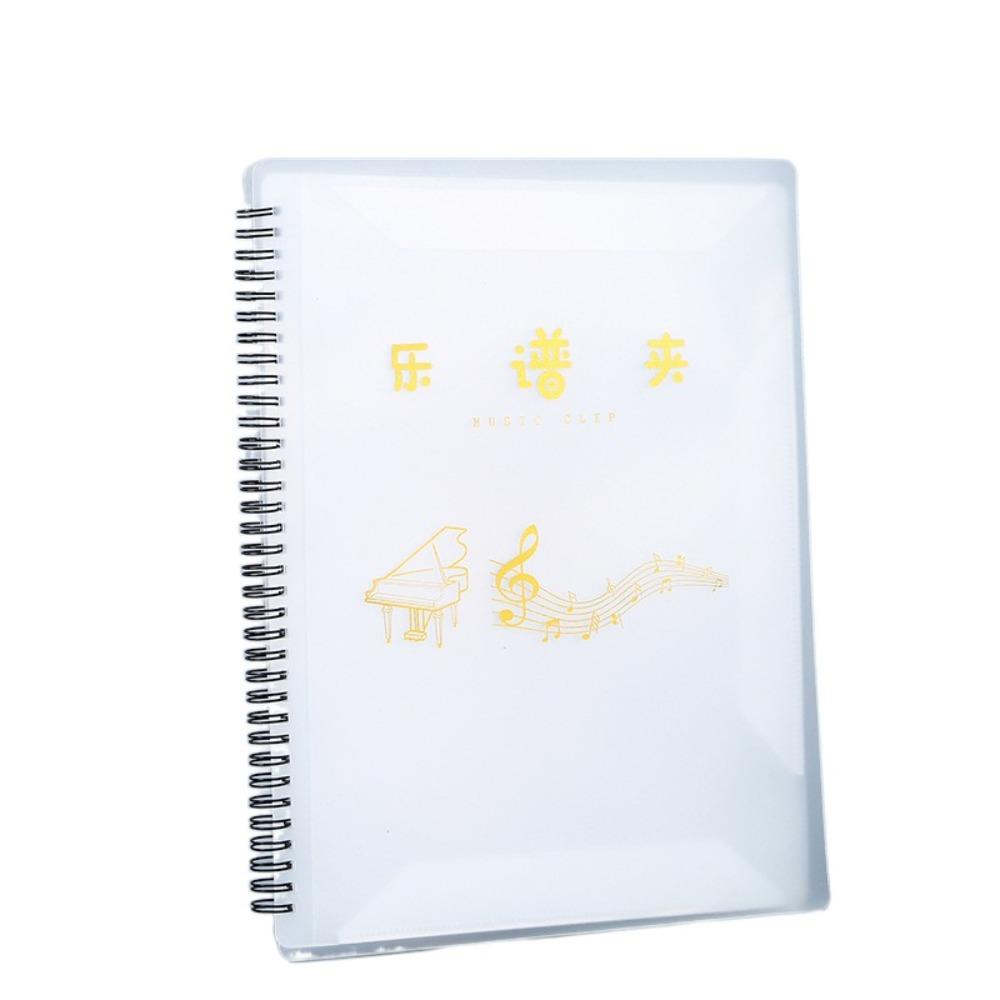 Creative Loose Leaf Notebook Fashionable Budget Binder Multi-purpose Sheet Music Folder Gift