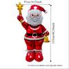 Санта-Клаус Рождественские украшения для вечеринок Воздушные шары 3D Большие стоячие воздушные шары Домашняя новогодняя вечеринка