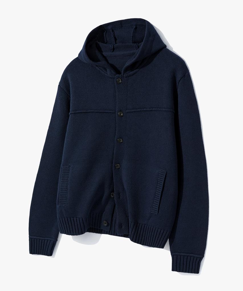 SUARE Legacy Hooded Knit Navy