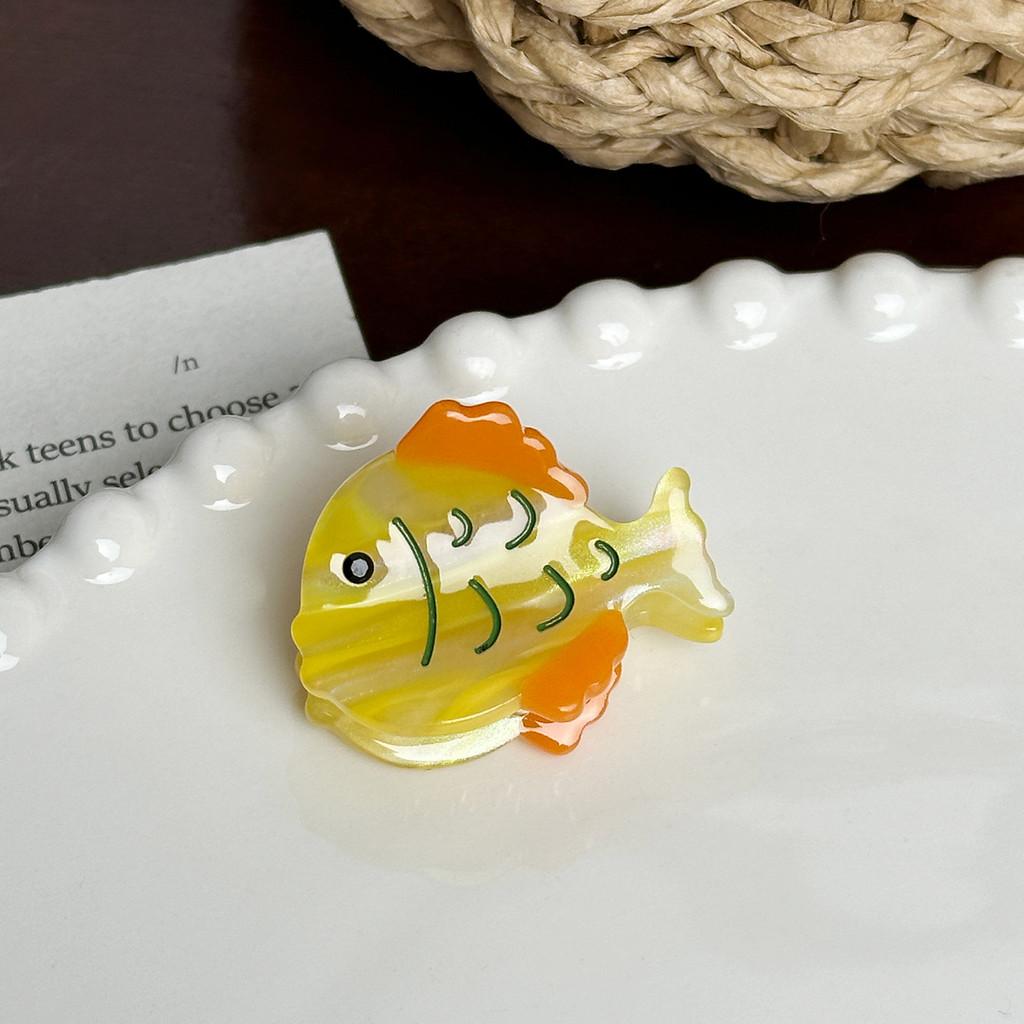 Трендовые мини-заколки для волос с очаровательными узорами морских животных, идеально подходящие для повседневных нарядов