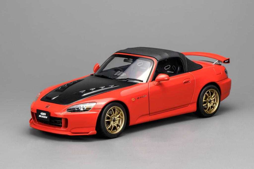 Фристайл (ФРИСТАЙЛ) MOTORHELIX 118 Honda S2000 (АП2) MUGEN Новая формула Красный Готовый Модель M85124