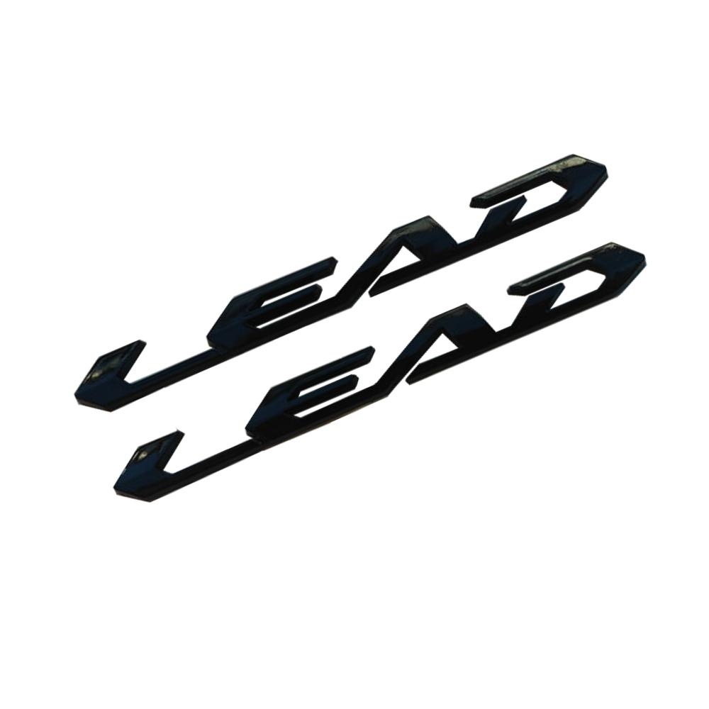 Motorcycle 3D Emblem Badge Decal Fuel Tank Sticker Tank Pad Protector Decal For Honda LEAD125 gh7 LEAD 100 110 Classic Moto Racing
