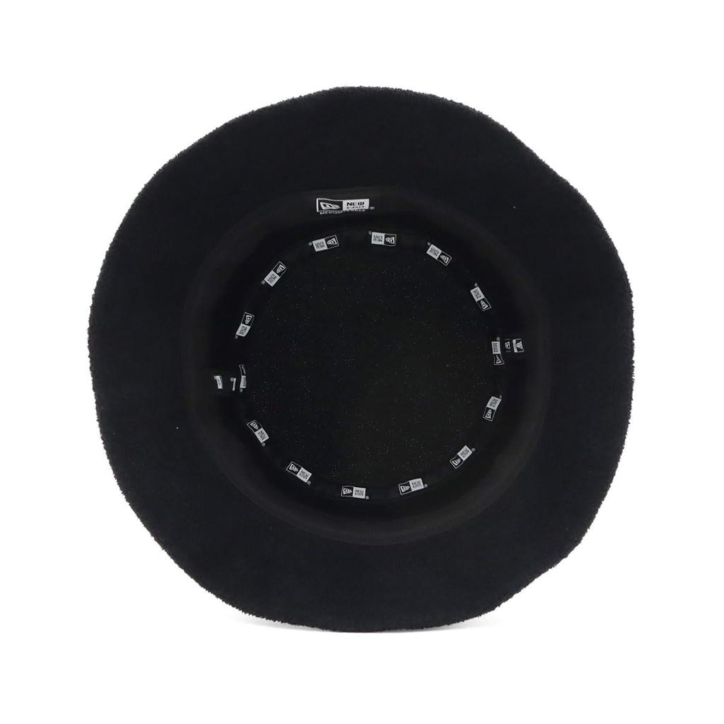 [New Era] Bucket Hat Pile Material Pile Black ML BUCKET01 PILE BLK SWHI