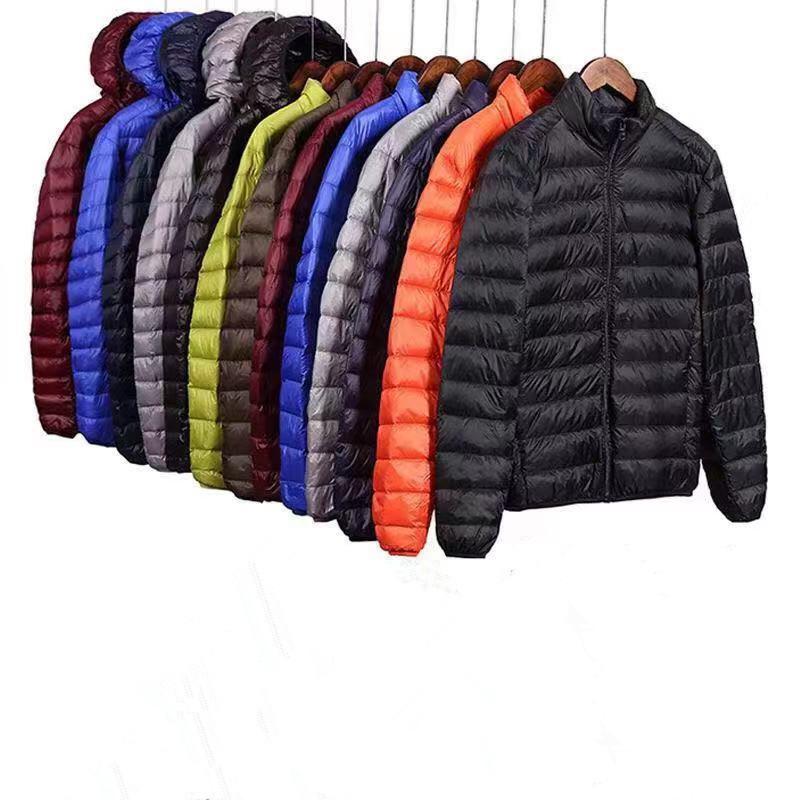 Autumn and Winter Cotton-padded Clothes Men's Light and Fashionable Cotton-padded Clothes Hooded Short Youth Stand-up Collar Cotton-padded Jacket