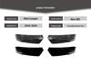 Mini Cooper F55/F56/F57 Rear Lip Diffuser Kit for Late Model Modifications