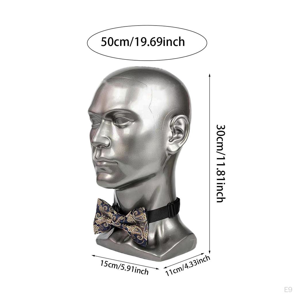 Мужской манекен голова шляпа дисплей стенд косметические аксессуары многофункциональный манекен парик для