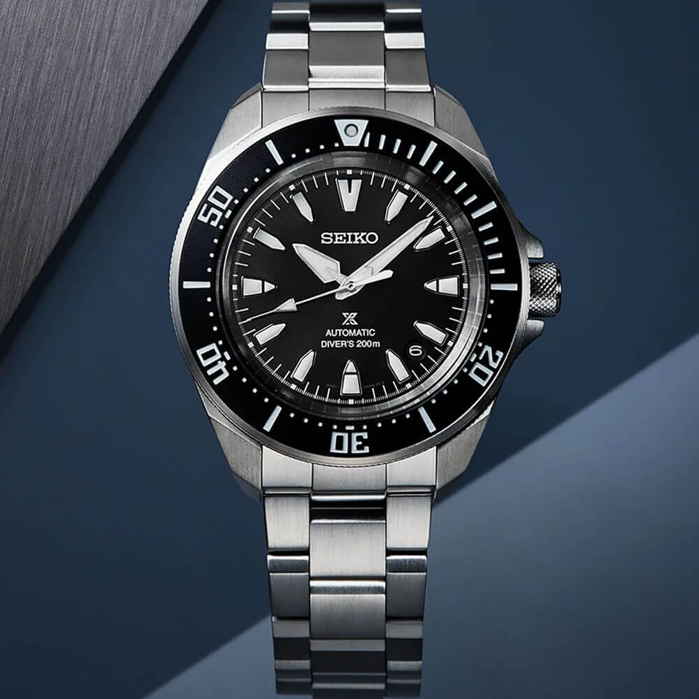 SEIKO SRPL13 Prospex or Men's Watch, Black/White, "Modern" "Classic"