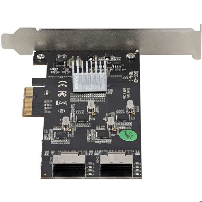 Contrôleur SATA PCIe 8 Ports - StarTech - 6 Gbit/s - PCI-e x4 Gen 2 - Adaptateur SATA III