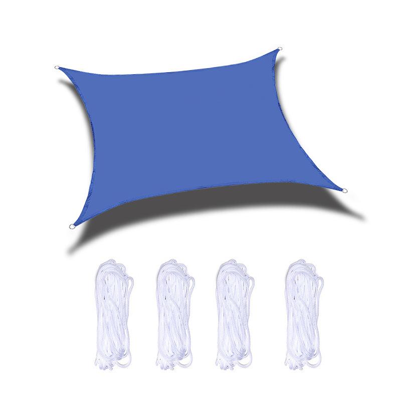 Летний уличный водонепроницаемый и УФ-теневой парус 300D, тент из ткани Оксфорд, холст, сад, терраса, навес, укрытие от солнца для кемпинга