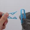 2Pcs Mini Garbage Bag Fixed Clip Anti-Skid Storage Sealed Clip Bin Bag Fixed Buckle  Household