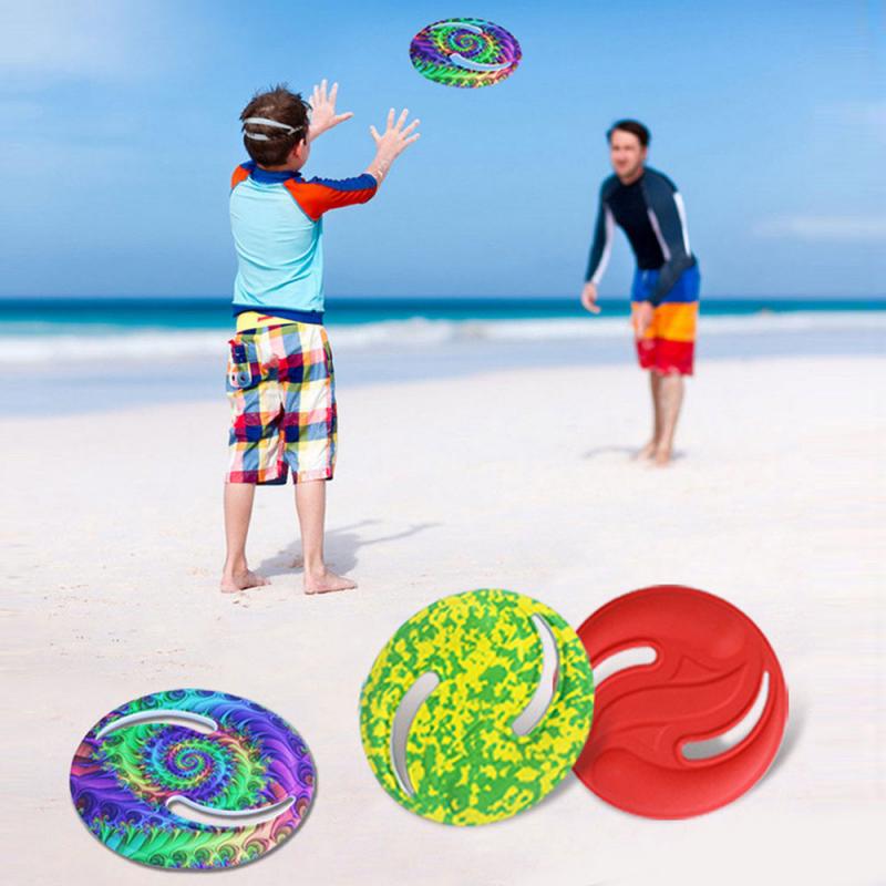 EVA Flying Plate Training Discs Boomerang Folding Swirling Discs Training Pets Playing Exercise Fun Beach Outdoor Sports Toy