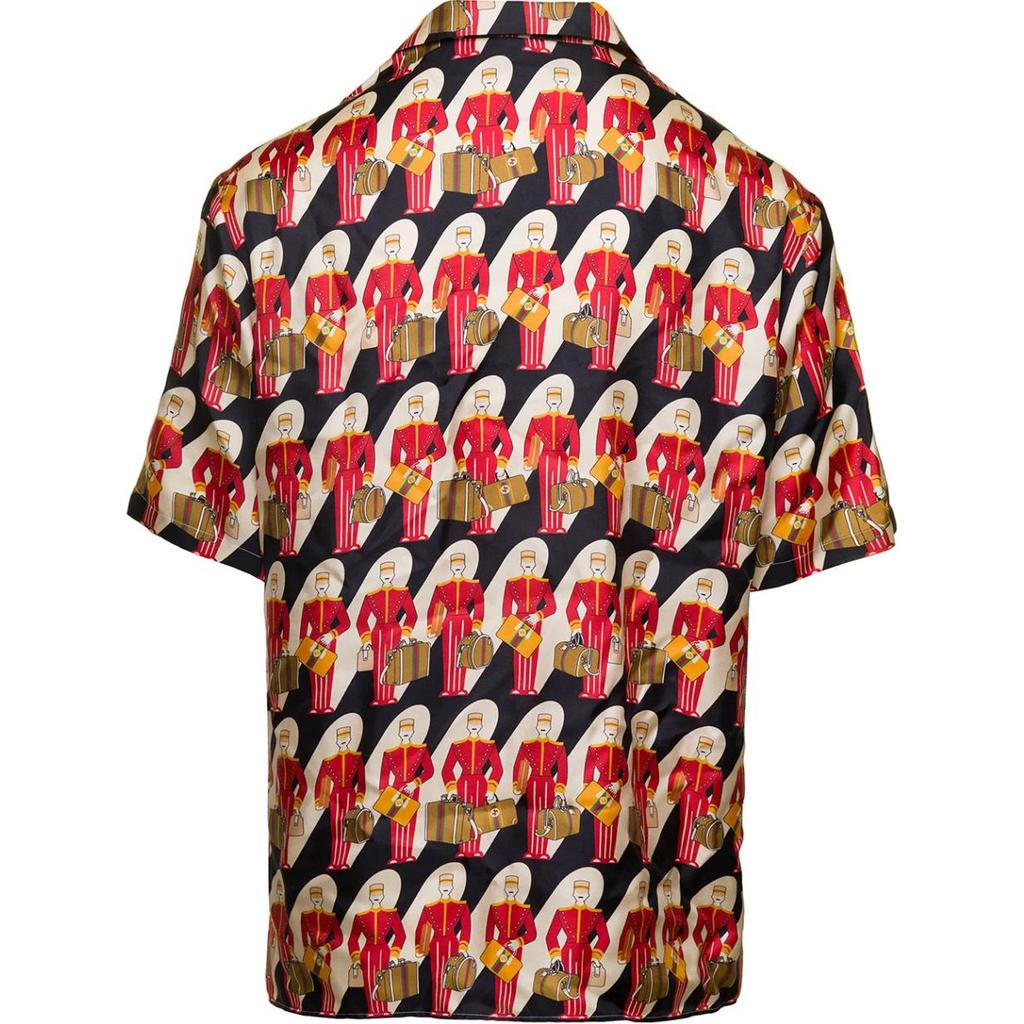 GUCCI Graphic Printed Short-Sleeve Shirt 747087-ZANR4-1072