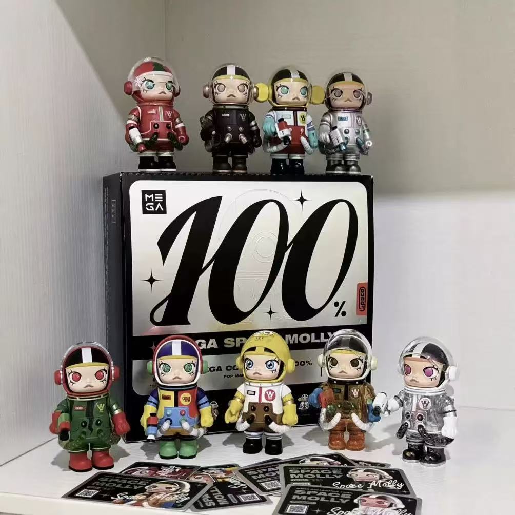 Bubble Code Blind Box Collection Series Jasmine Astronaut Generation Figures Trendy Decorative Toys