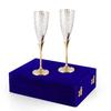 Glass Wine Champagne Glass Set of Flute Glasses BAR Glass Silver Plated Wine Glasses Set