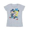 Disney Womens/Ladies Mickey And Minnie Mouse Pose Cotton T-Shirt