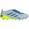 adidas Predator Elite Ft Удобная посадка Короткие шипы Складной язычок Искусственная трава Футбольные бутсы Унисекс Футбольные бутсы Кристально-синий JR5900