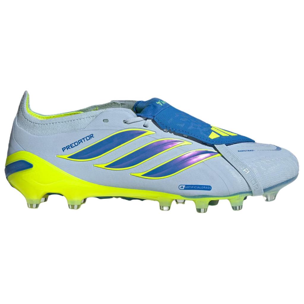 adidas Predator Elite Ft Удобная посадка Короткие шипы Складной язычок Искусственная трава Футбольные бутсы Унисекс Футбольные бутсы Кристально-синий JR5900