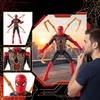 Подвижная фигурка с множеством суставов и съемными механическими задними креплениями, подходящая для коллекционирования и демонстрации