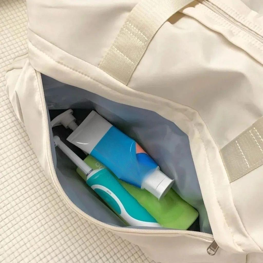 Сумка для тренировок через плечо, спортивная сумка для плавания и фитнеса для женщин, для сухого и мокрого разделения, большая вместительная сумка для путешествий, сумка через плечо