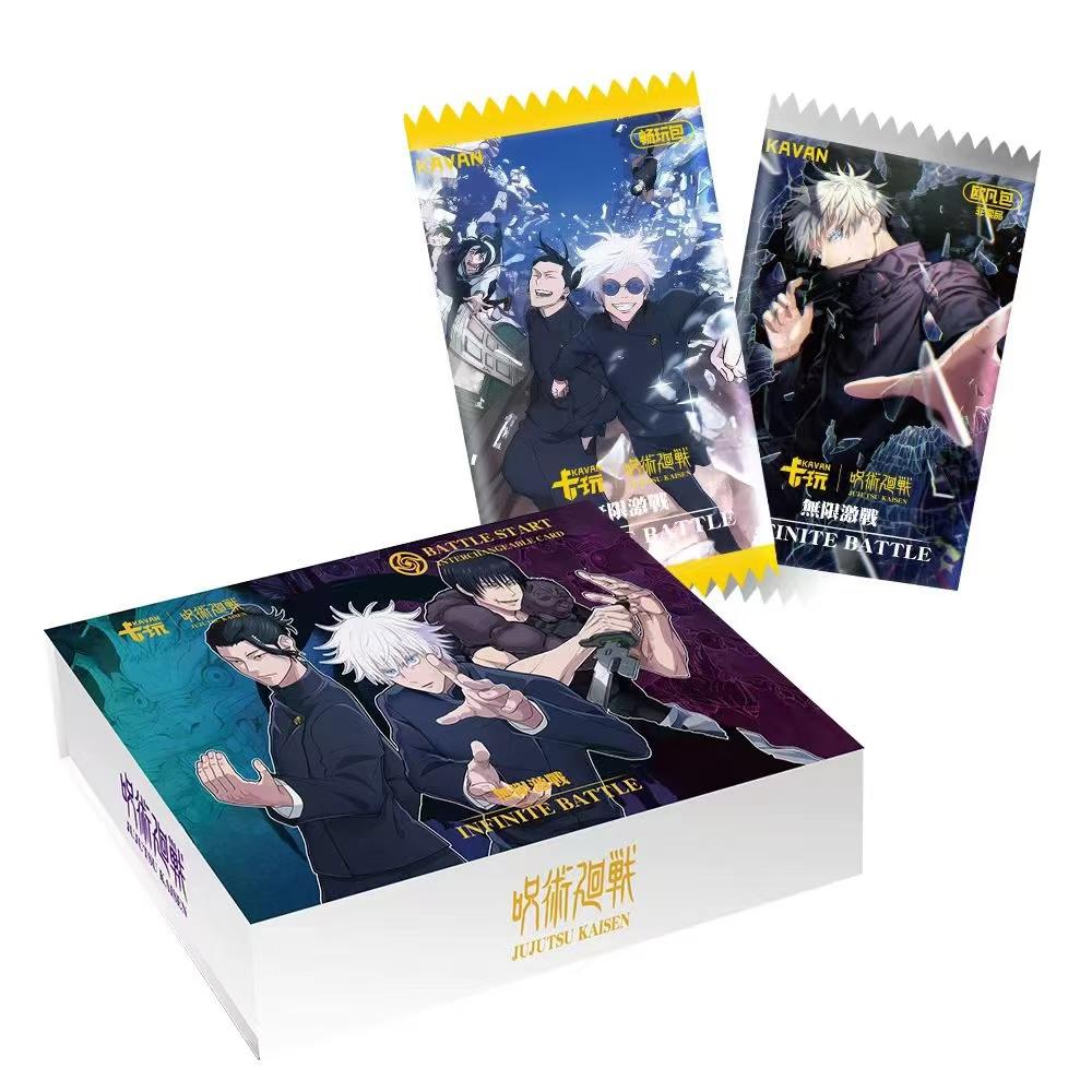 Карточка Jujutsu Kaisen Годжо Сатору Фушигуро Мегуми Итадори Юдзи Колдун Комикс Театр Карта SKP NP Коллекционная Карта Игрушка Подарок Ребенку