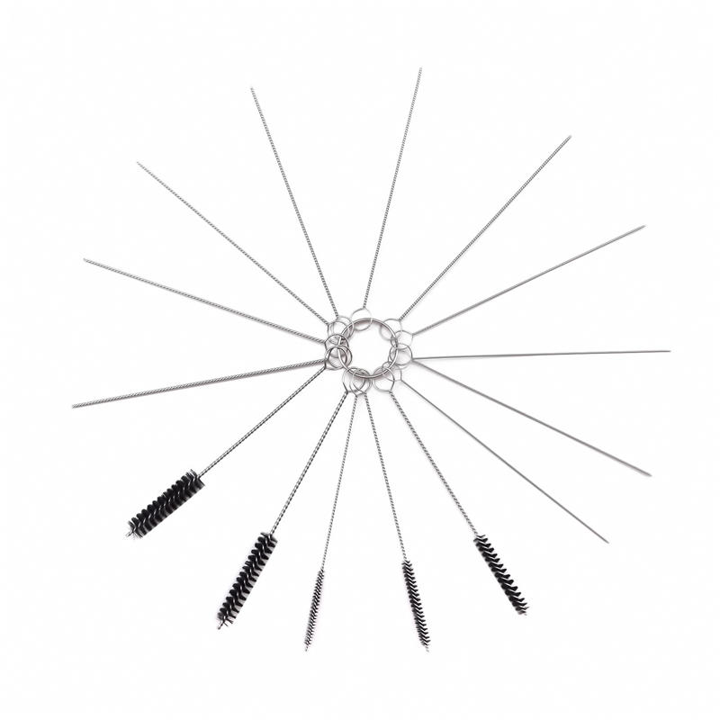 15 шт., инструмент для удаления карбюратора, угольные игольчатые щетки, наборы инструментов, чистящие иглы, пробирка