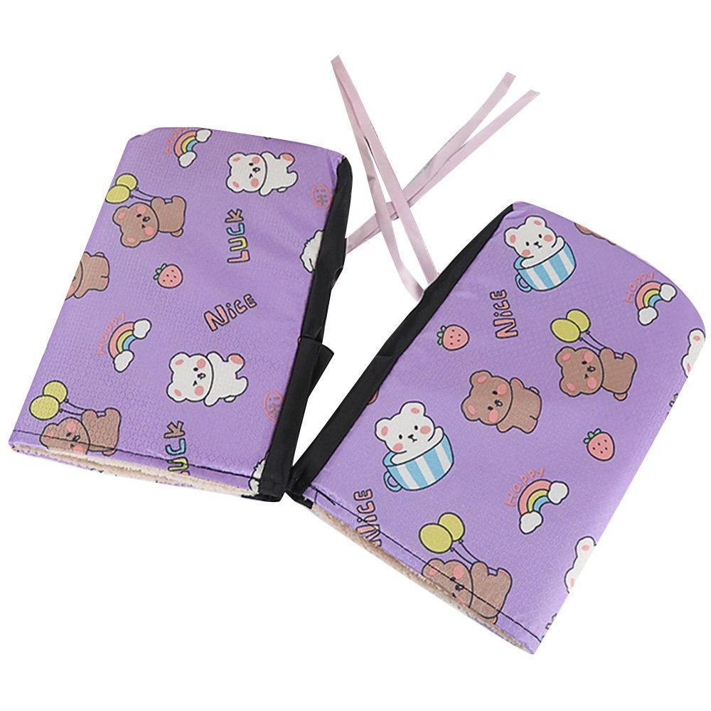 Ветрозащитные мотоциклетные перчатки на руль, утолщенные накладки на ручки, грелки для рук, теплые варежки, лето