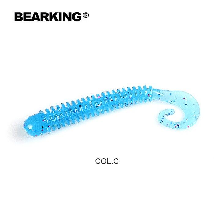 BEARKING Рыболовная приманка 45 мм 0,8 г 30 шт./пакет G Tail Мягкие приманки Рыболовный воблер Приманка для окуня Искусственная рыбалка Мягкая приманка