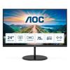 Монитор ПК - AOC Q24V4AE - 24" QHD - VA матрица - 4 мс - 75 Гц - HDMI / DisplayPort
